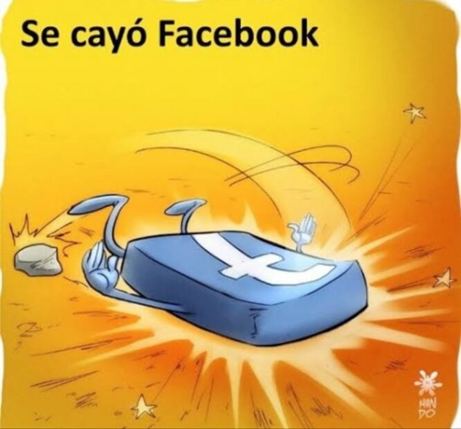 La caída de Facebook trae los mejores memes