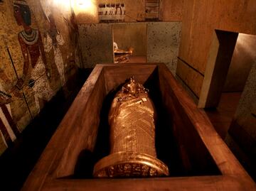 Tutankamón se casó con su hermana y tenía pies deformes