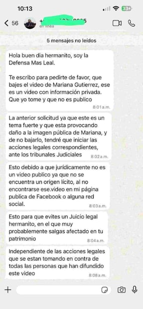 Periodista Irving Pineda fue amenazado por "La defensa más leal" (27/05/2026). Foto: Captura de pantalla