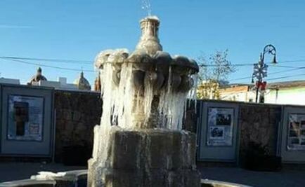 Reportan temperaturas de 14 grados bajo cero en Zacatecas