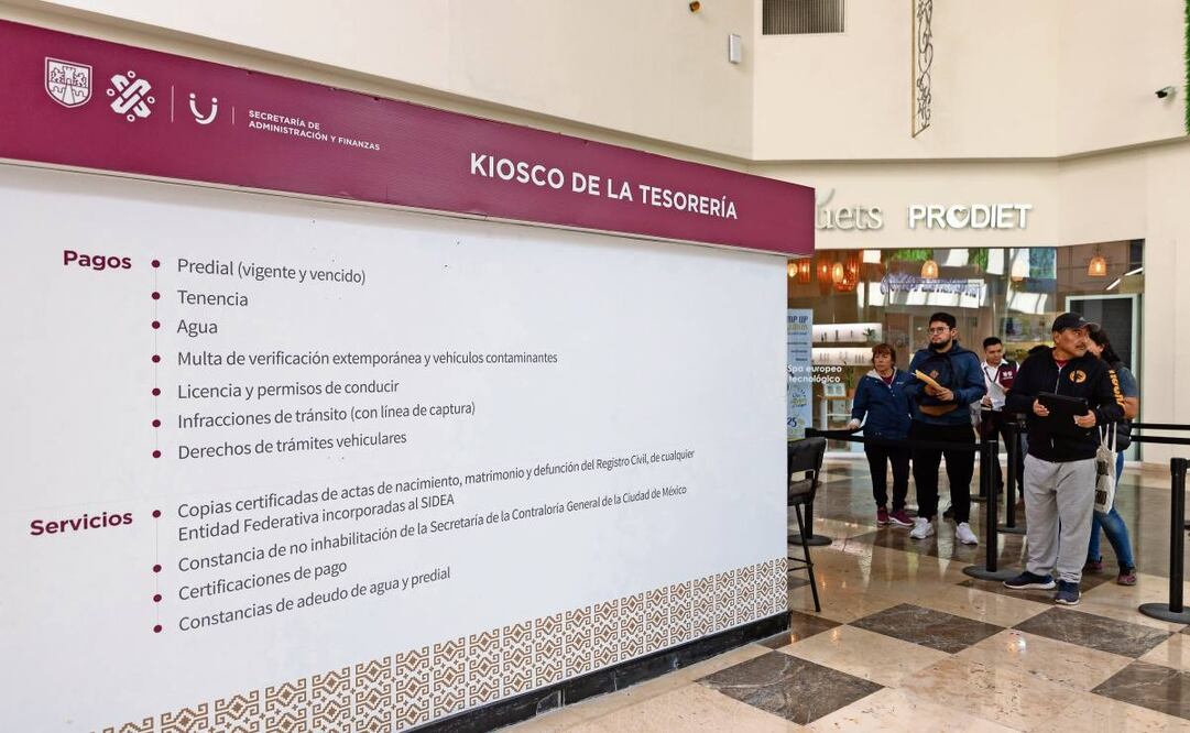 La actualización de cuotas y tarifas está incluida en el Código Fiscal aprobado por el Congreso local. Foto Hugo Salvador El Universal (03/01/2025)