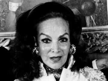 Hace 70 años María Félix regresó a México con 32 maletas y dos perritos