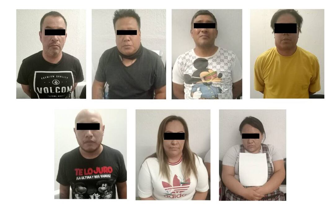 Extorsionadores de la Merced. Foto: Especial