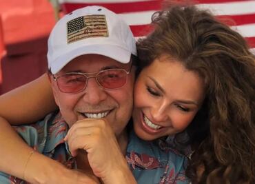 ¿Cuántos años tiene de diferencia Thalía con su esposo Tommy Mottola?