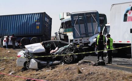 Sube a 57 el número de lesionados en choque múltiple de Lerma