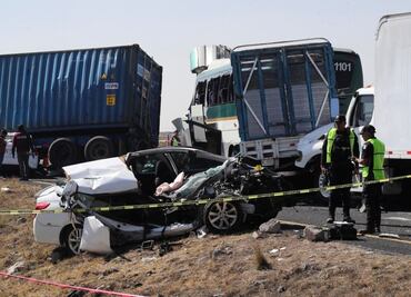 Sube a 57 el número de lesionados en choque múltiple de Lerma