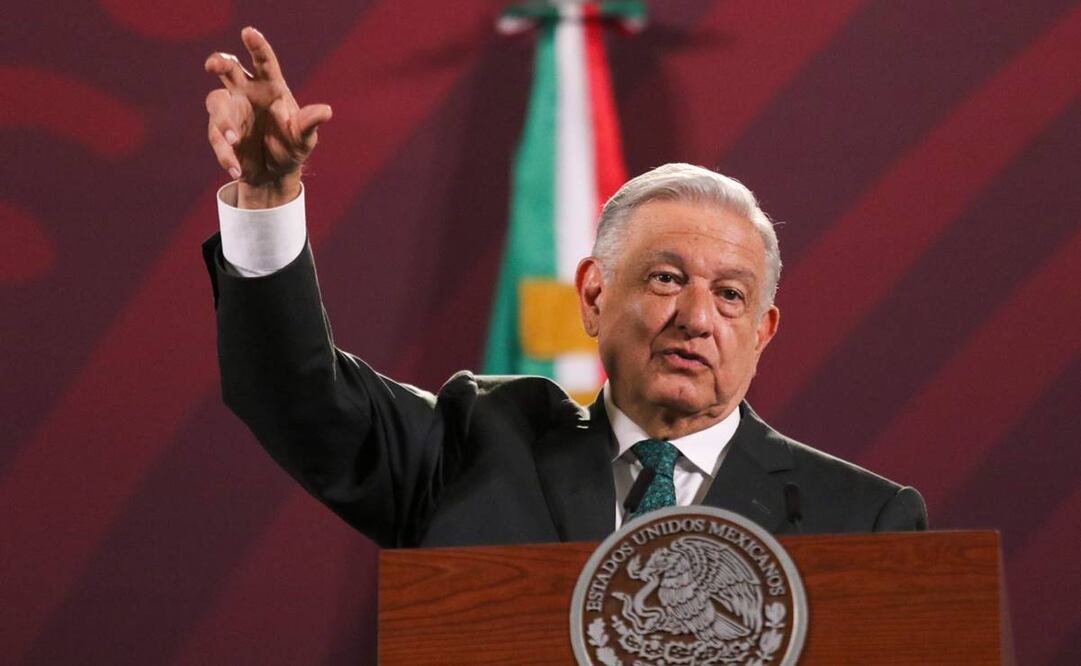 AMLO en conferencia matutina del 7 de agosto / Foto: Diego Simón Sánchez / EL UNIVERSAL
