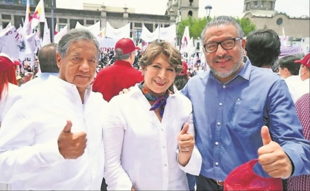"Me siento muy contenta": Delfina Gómez Álvarez tras resultados de encuestas de Morena para gubernatura en Edomex