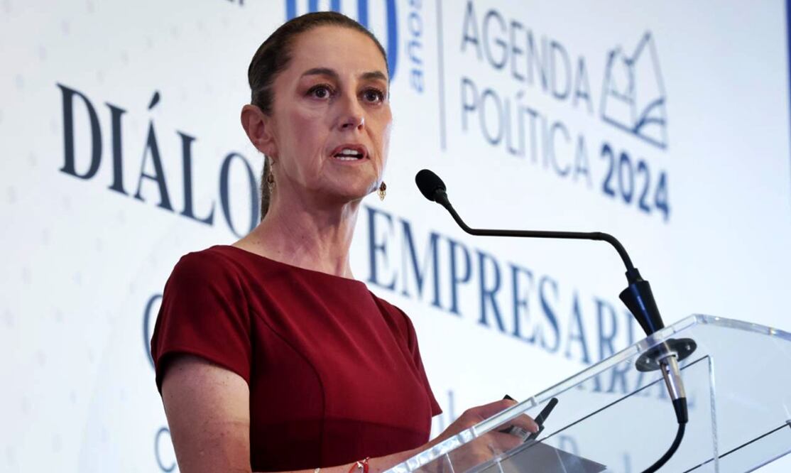 Claudia Sheinbaum aseguró que, en caso de ganar la Presidencia, no se tomarán decisiones individuales en los temas económicos más importantes del país. Foto: Diego Simón Sánchez/EL UNIVERSAL