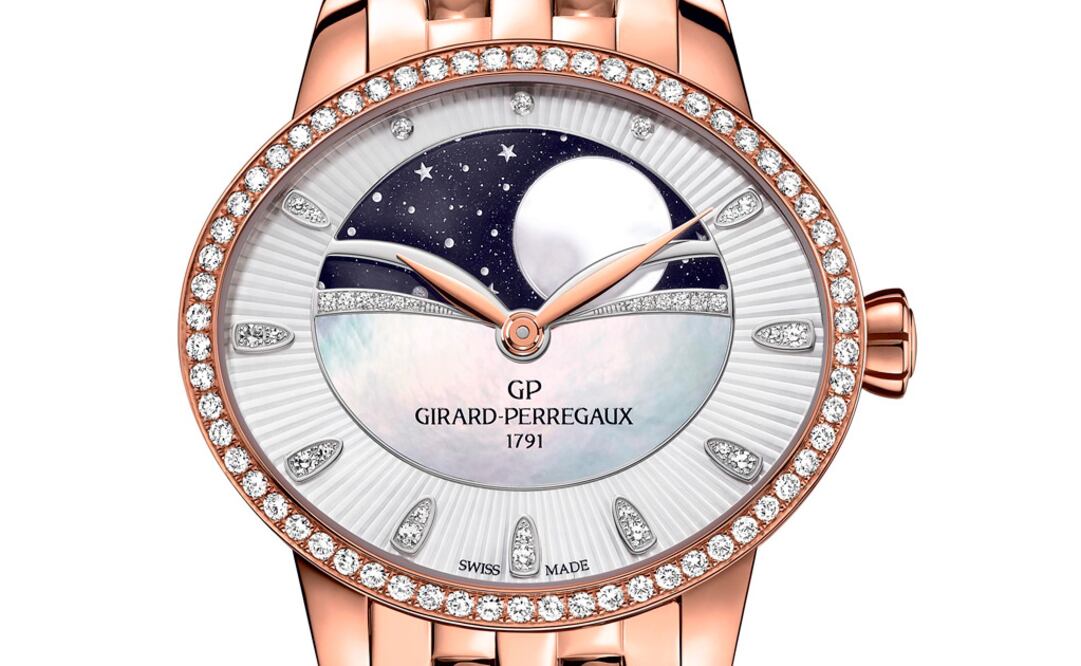 La versión con brazalete en oro rosa del nuevo Cat's Eye Celestial.