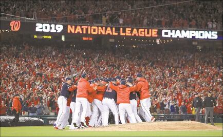 Los Nationals van a su primera Serie Mundial