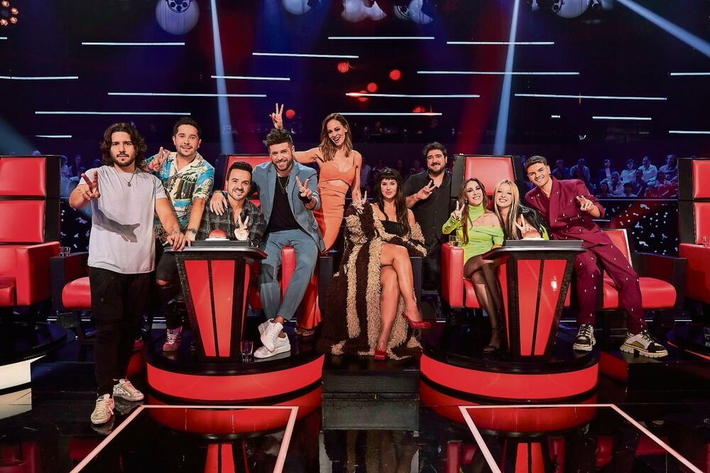 El programa, que en México puede verse por Atresplayer y Prime Video, tiene de coaches a Antonio Orozco, Fonsi, Malú y Pablo López. Foto: Atresplayer