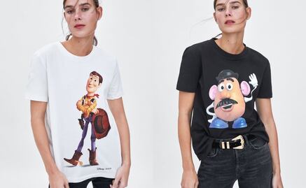 Los juguetes de Toy Story son los nuevos protagonistas en las playeras de Zara