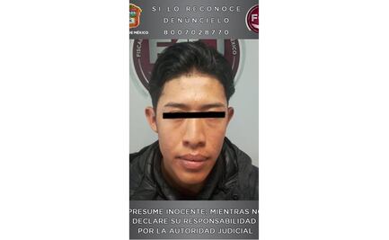 Detienen a joven de 18 años por el presunto feminicidio de su novia en Toluca