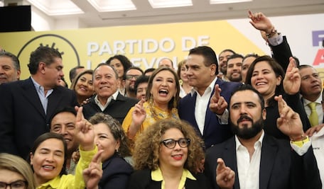 PRD da espaldarazo a Xóchitl Gálvez en el Frente opositor