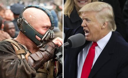 Comparan discurso de Trump con el de Bane en Batman