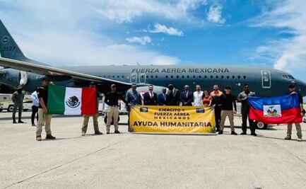 México lleva ayuda humanitaria a Haití para atender brote de cólera