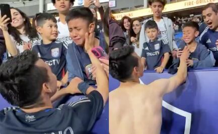 Hirving 'Chucky' Lozano tiene hermoso gesto con un niño; la acción se llevó los aplausos