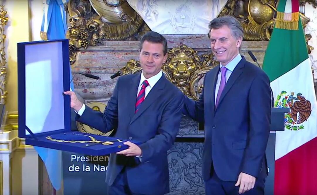 Macri: México debe ocupar lugar "preponderante" en cambio de Argentina