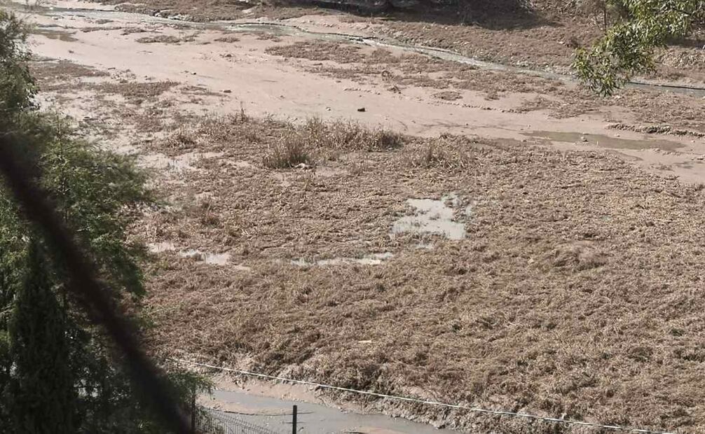 Presa Mixcoac ubicada en la alcaldía Álvaro Obregón. Foto: Valente Rosas/EL UNIVERSAL