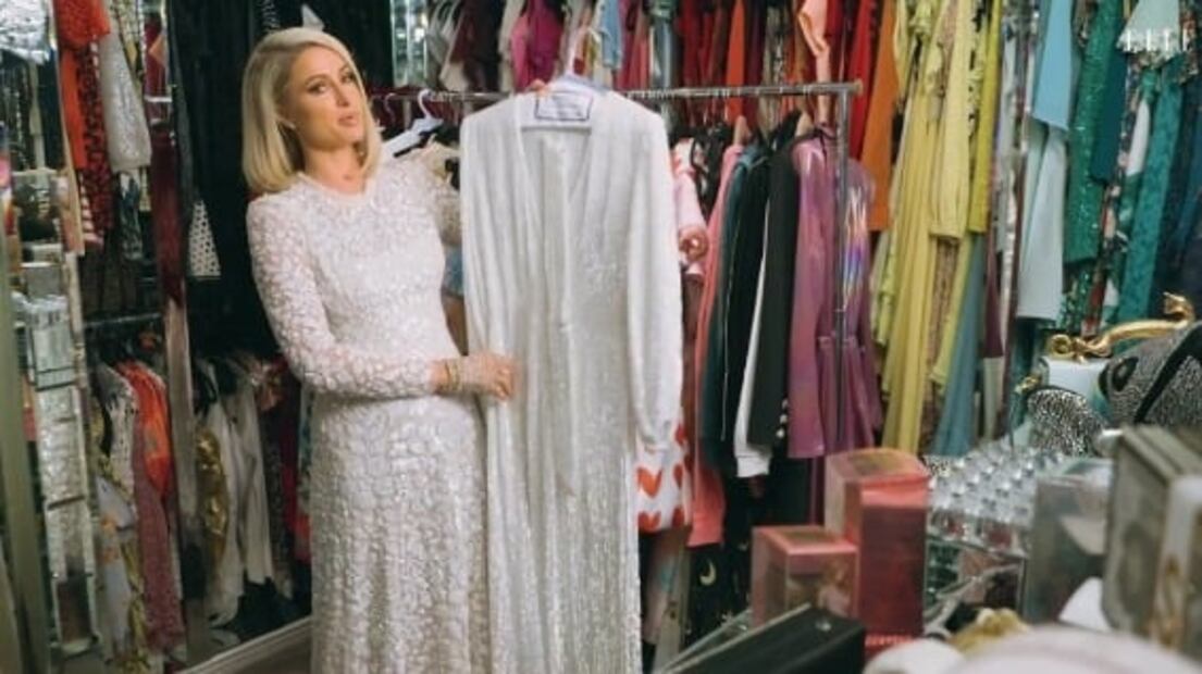 Paris Hilton le mostró al mundo su clóset y no creerás lo que verás