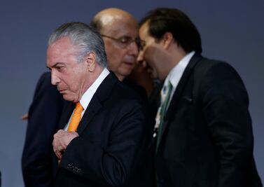 Cae colaborador cercano al presidente brasileño Michel Temer