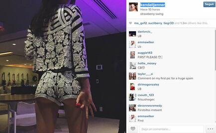 Kendall Jenner presume su trasero en diminuto short