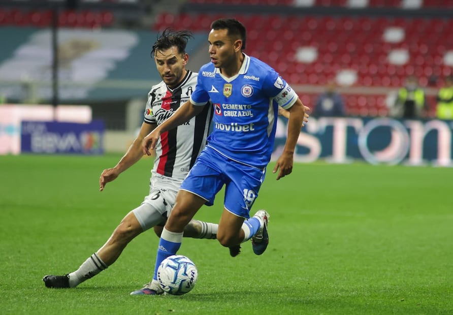 Cruz Azul y Atlas en partido, durante la Jornada 5 del Apertura 2026 - Foto: Carlos Mejía | EL UNIVERSAL