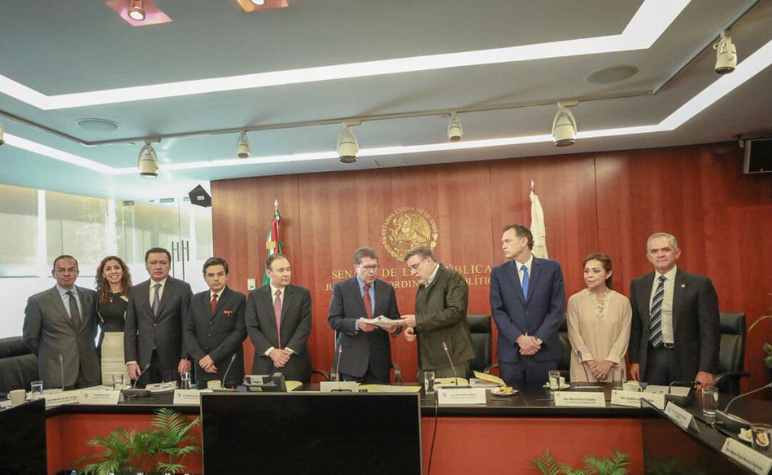 Foto: Tomada de la cuenta de Twitter @RicardoMonrealA