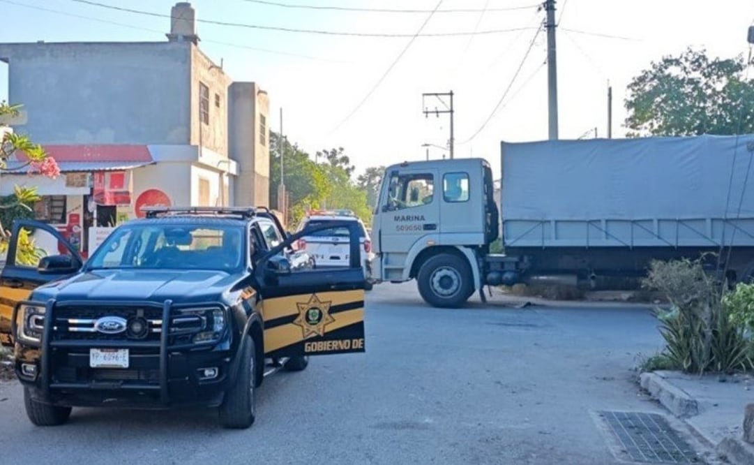 Cateo de drogas en Yucatán deja cuatro detenidos (04/12/2025). Foto: Especial