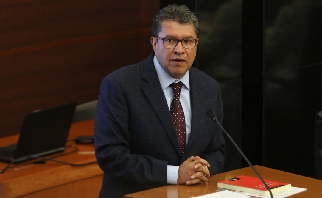 Coordinador de Morena en el Senado, Ricardo Monreal / Archivo. EL UNIVERSAL