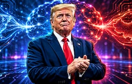 Donald Trump rechaza frenar la inteligencia artificial y lanza advertencia sobre China