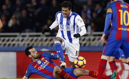 Empate "polémico" entre Real Sociedad y Barcelona