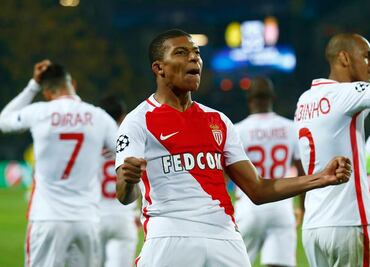 Mbappé y Mónaco dan golpe de autoridad en Dortmund