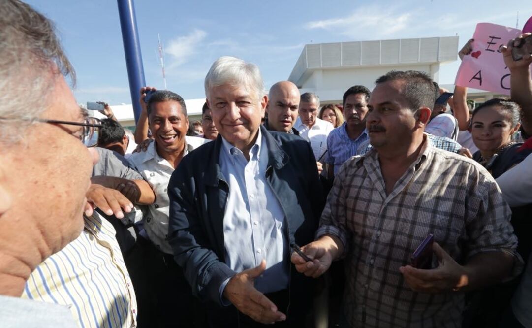 El presidente electo, Andrés Manuel López Obrador. Foto: Luis Cortés/El Universal