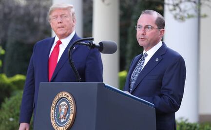 Secretario de Salud de EU, Alex Azar, anuncia su renuncia tras asalto al Capitolio