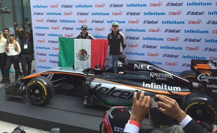 "Checo", emocionado por el GP México; no promete podio 