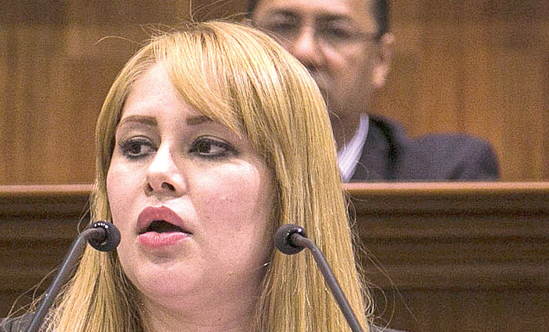 Se presume que la legisladora por el PAN, Lucero Sánchez, es madre de uno de los hijos de El Chapo (ARCHIVO. EL UNIVERSAL )