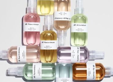 H&M lanza nueva colección de perfumes para mujer.