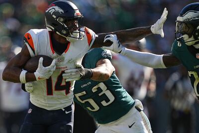 Los Broncos dominan y le quitan el invito a los Eagles en Filadelfia