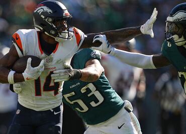 Los Broncos dominan y le quitan el invito a los Eagles en Filadelfia
