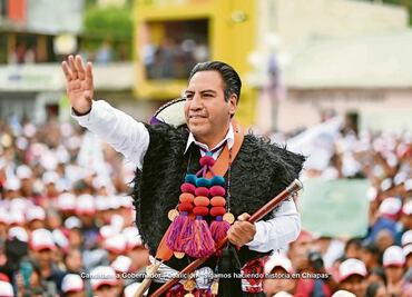 Eduardo Ramírez Aguilar, candidato al gobierno de Chiapas, reconoció la lucha del EZLN