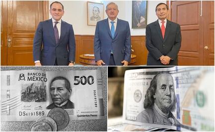 Peso pierde frente al dólar, tras anuncios de cambios en Hacienda y Banxico