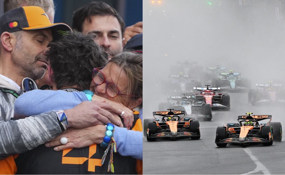 Así se vivió el Gran Premio de Australia, donde Lando Norris se llevó el primer triunfo de la temporada - Fotos: AP y EFE