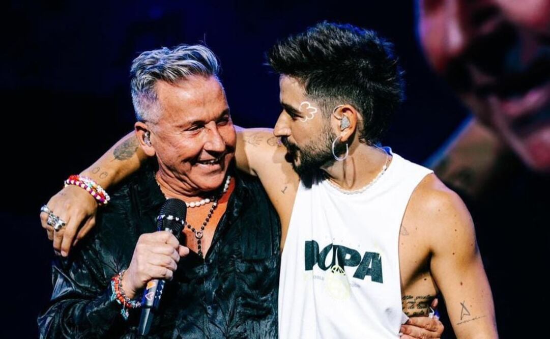 Ricardo Montaner y Camilo. Fuente: Instagram @montaner