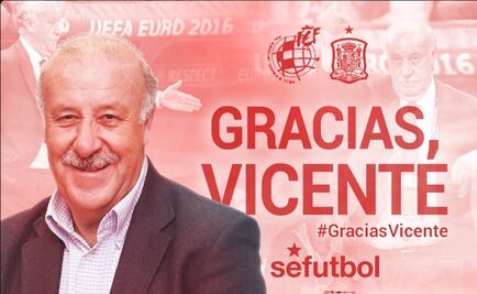 Del Bosque oficialmente deja de ser DT de España