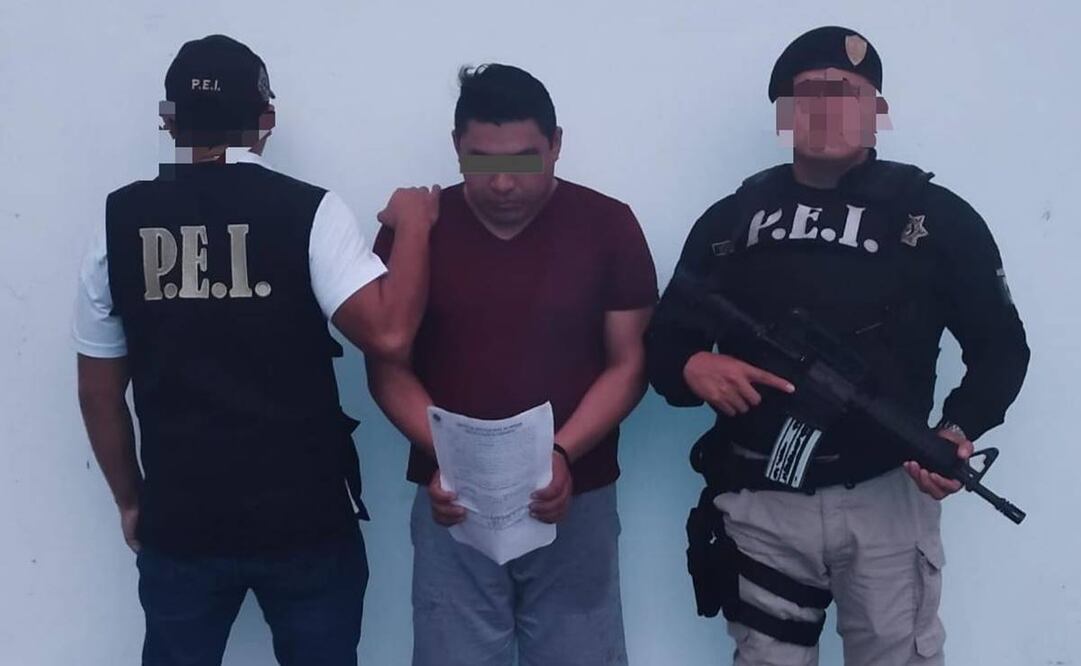 Hombre detenido en Mérida por violar a su hijastra de 6 años / Foto: Especial