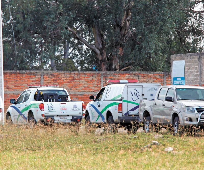 A principios de noviembre, autoridades dieron con una finca en la colonia El Zapote, en Tlajomulco, en la que se encontraron los restos de 31 personas. ARCHIVO EL UNIVERSAL