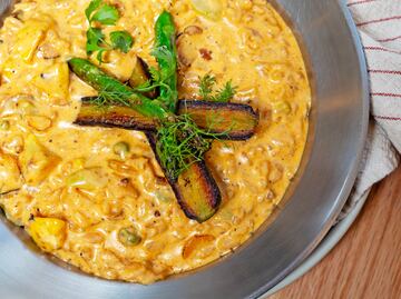 Prepara este risotto con vegetales