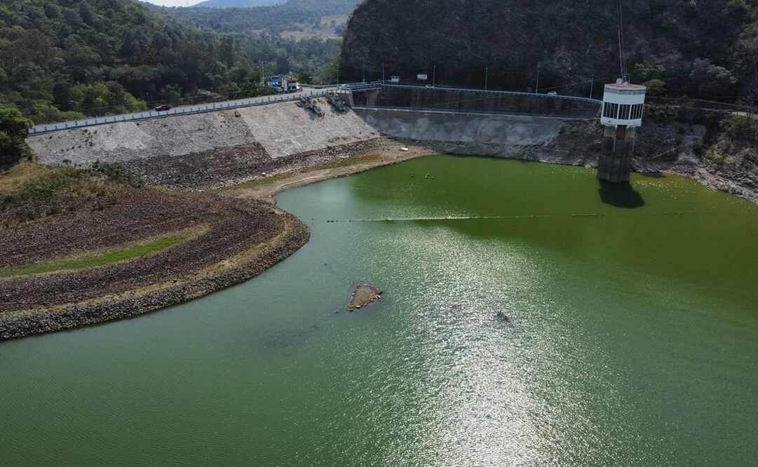 Presa de Valle de Bravo. Foto: Diego Prado/RL UNIVERSAL